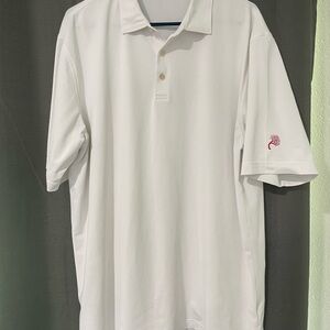 Peter Millar White Polo Shirt